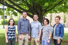 Spring Valley Academy welcomes new staff members Allyssa Sharpe, Joel Greve, Nicolás Chaij, Paula Ottinger and Nicole Wortham Starkey.
